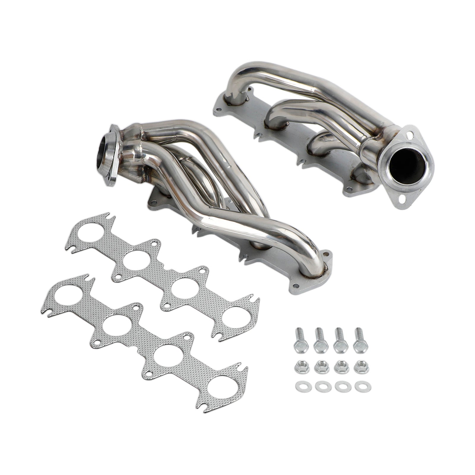 Ford F150 04-10 5.4 V8 RVS uitlaatspruitstuk Shorty Headers Prestaties