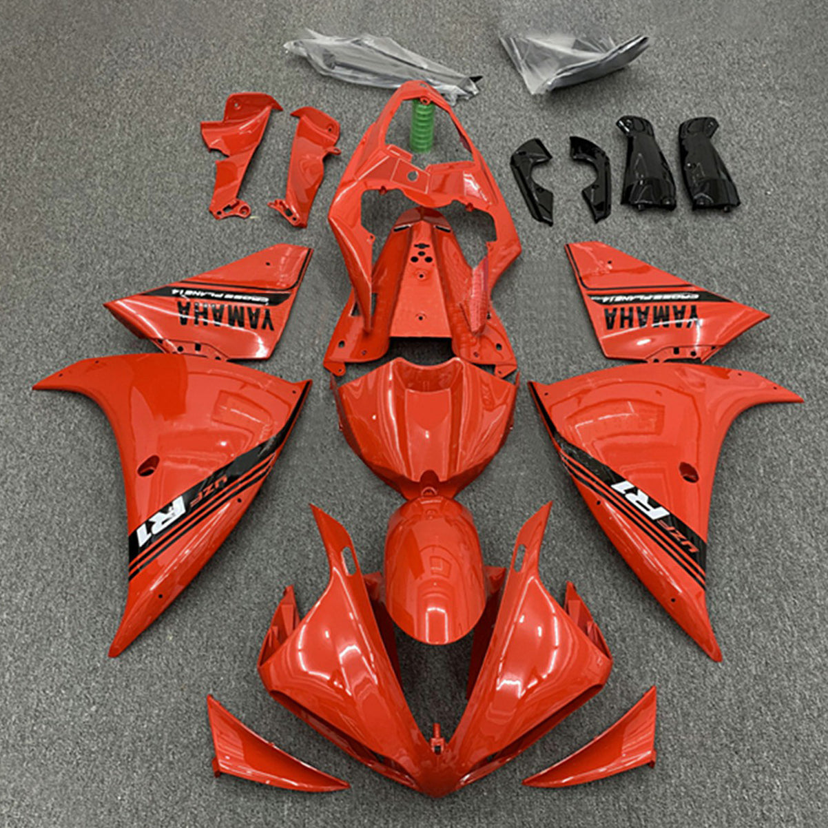 2009-2011 Yamaha YZF 1000 R1 Injection Fairing Kit Bodywork Plastic ABS#163