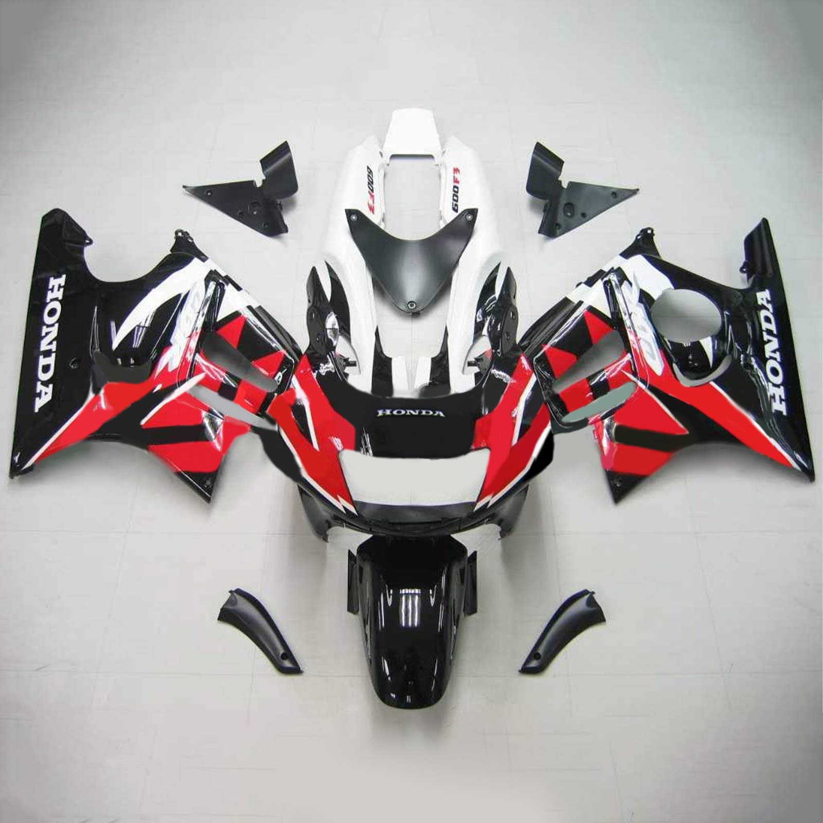 1997-1998 Honda CBR600 F3 Amotopart Injection Fairing Kit Bodywork Plastic ABS #105