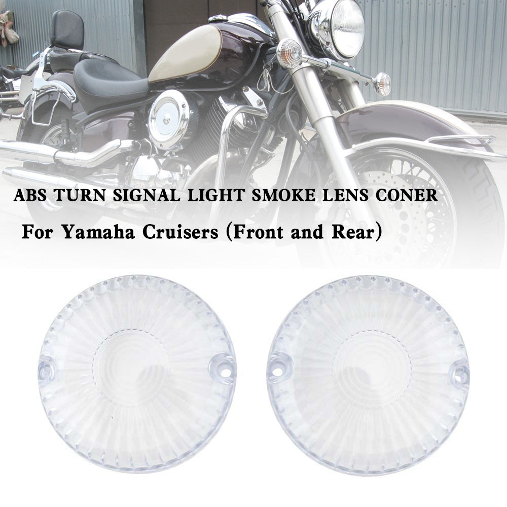 Yamaha V Star 650 1100 Vmax 1200/1700 Turn Signal Light Lens Cover