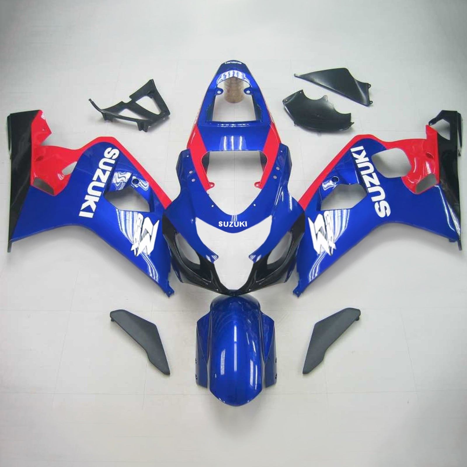 2004-2005 Suzuki GSXR 600/750 K4 Amotopart Injection Fairing Kit Bodywork Plastic ABS #132