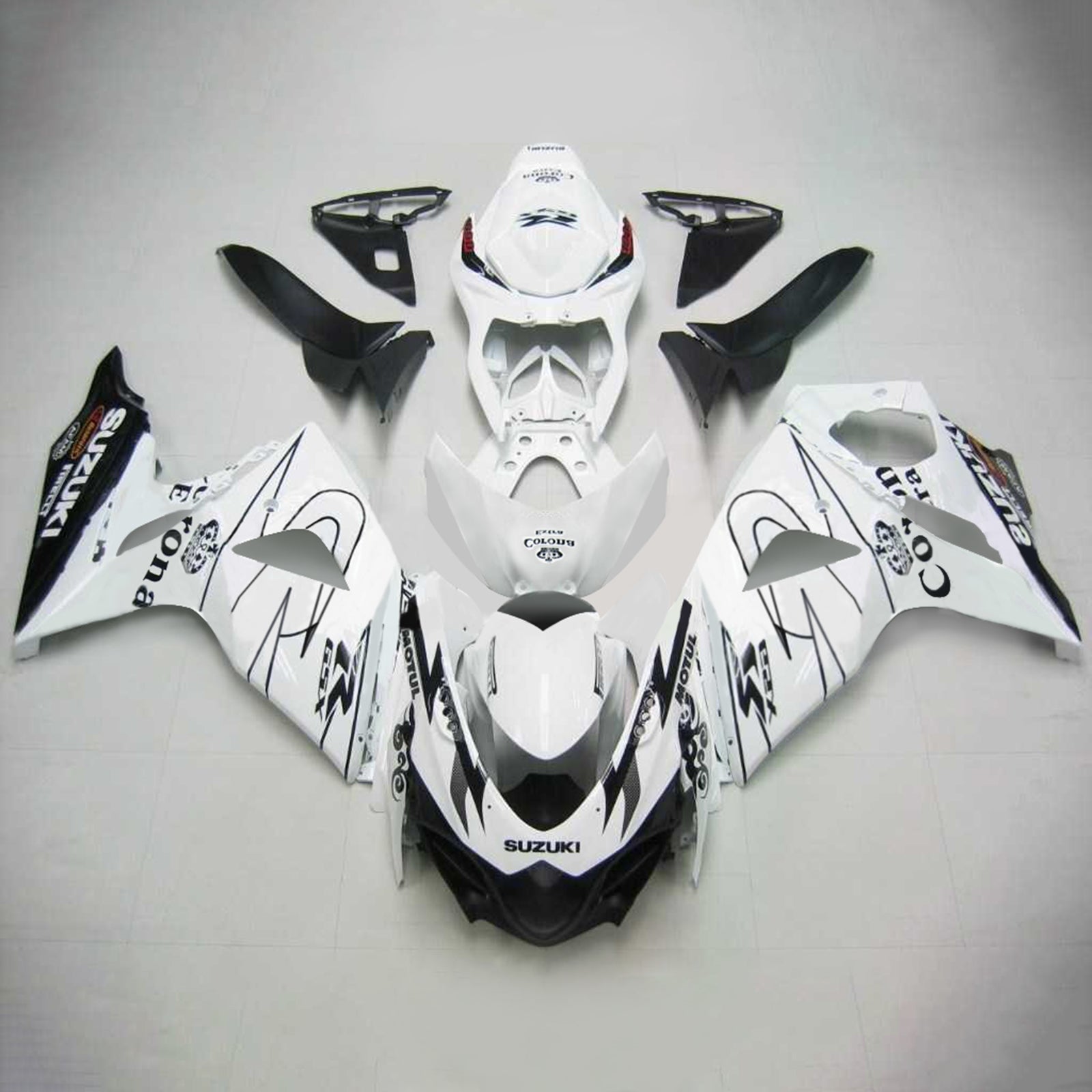 2009-2016 Suzuki GSXR1000 K9 Amotopart Injection Fairing Kit Bodywork Plastic ABS #106