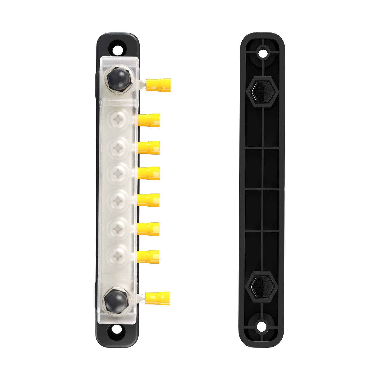 2/4/6/12 Way Dual-row Car Bus Bar Block Distribution Terminal For Auto Marine