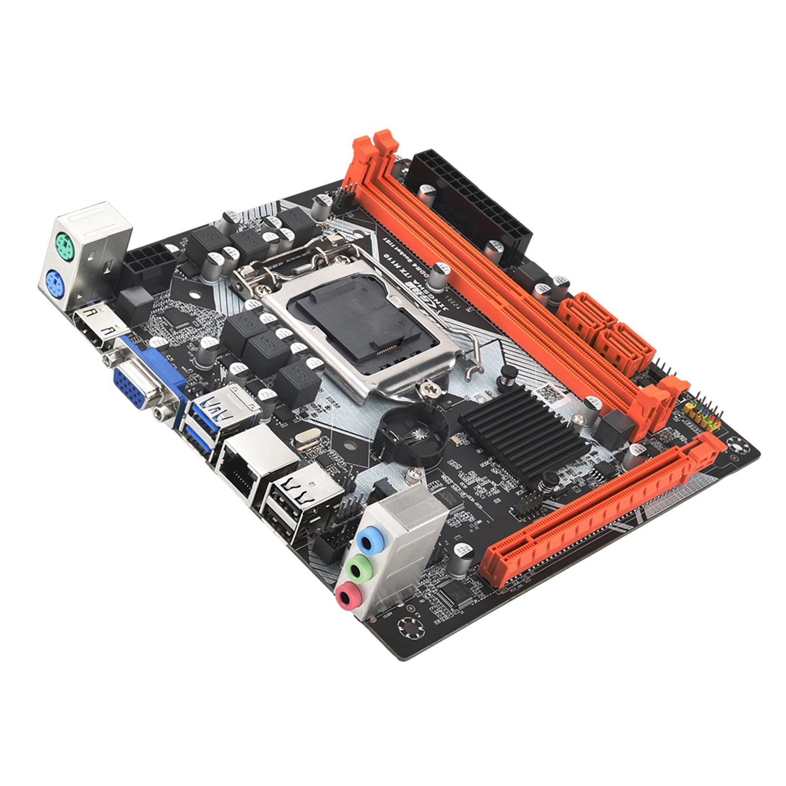 2 * DDR4 USB3.0 SATA3 NVME WIFI Bluetooth ITX H110 carte mère minière LGA 1151