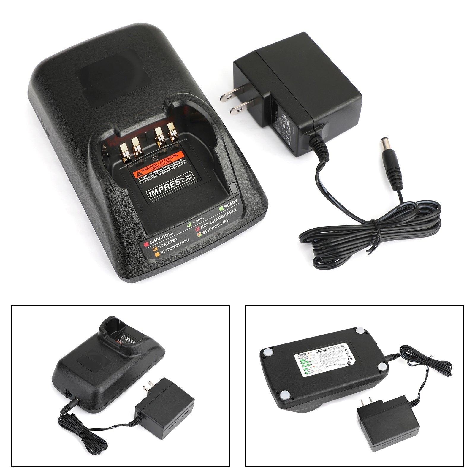 1x chargeur sur socle divisé pour Motorola APX7000 APX8000EX APX6000 SRX2200 APX6000