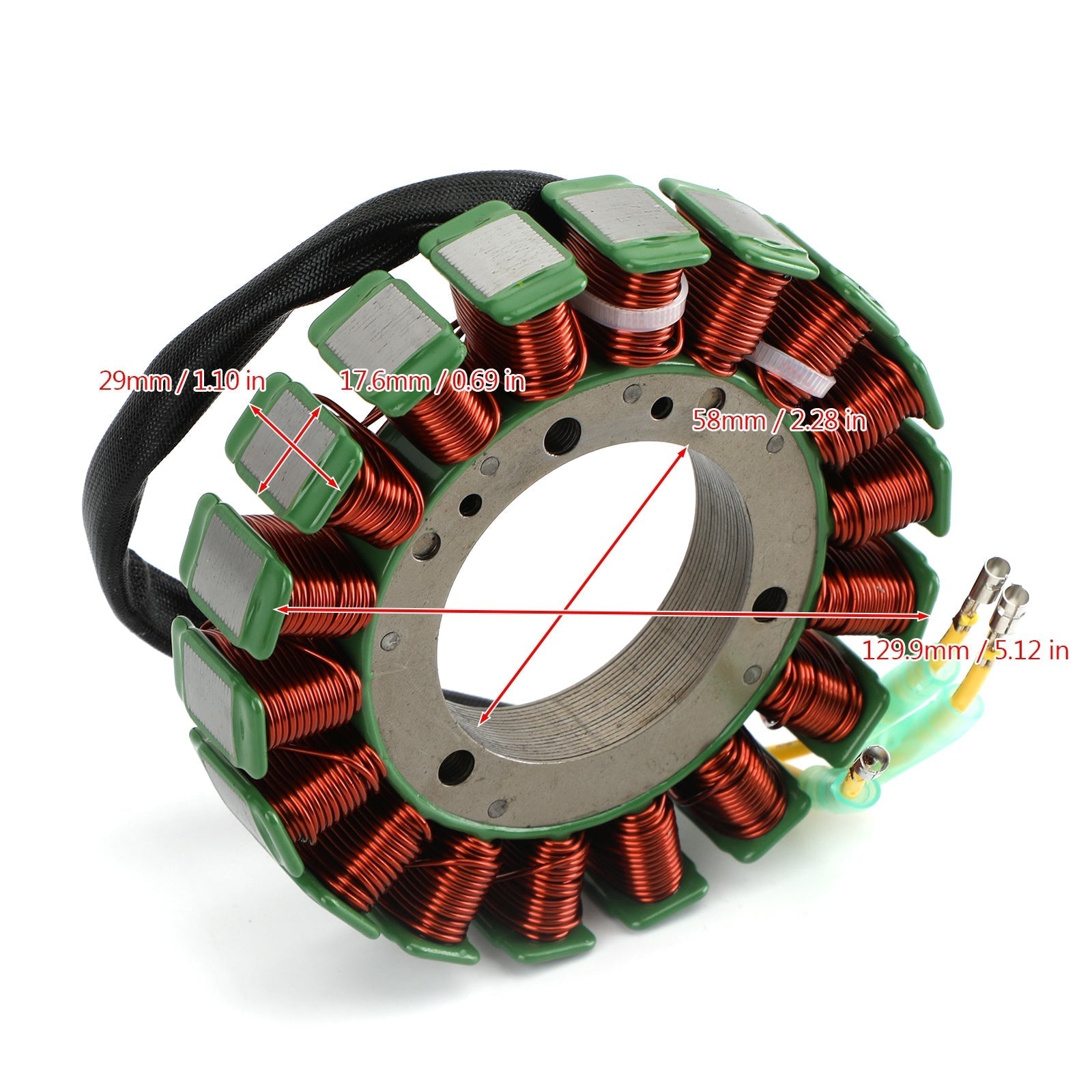 Alternator Magneto Stator for Tohatsu 40 50 70 90 Hp 2002-2011 #.3Y9-06123-0