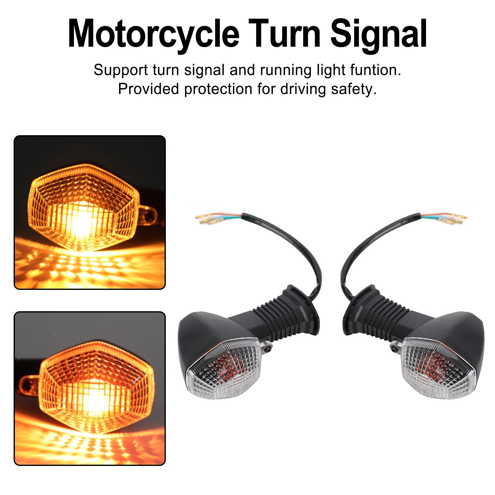 Turn Signal Blinker Indicator Lights for Suzuki GSF 1200N for Bandit 2001-2006