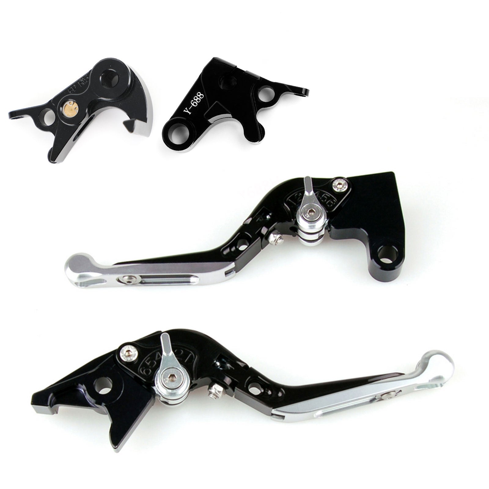 Adjustable Clutch Brake Lever for Yamaha YZF R1/R1M/R1S 15-2021 YZF R6 17-2020 Generic