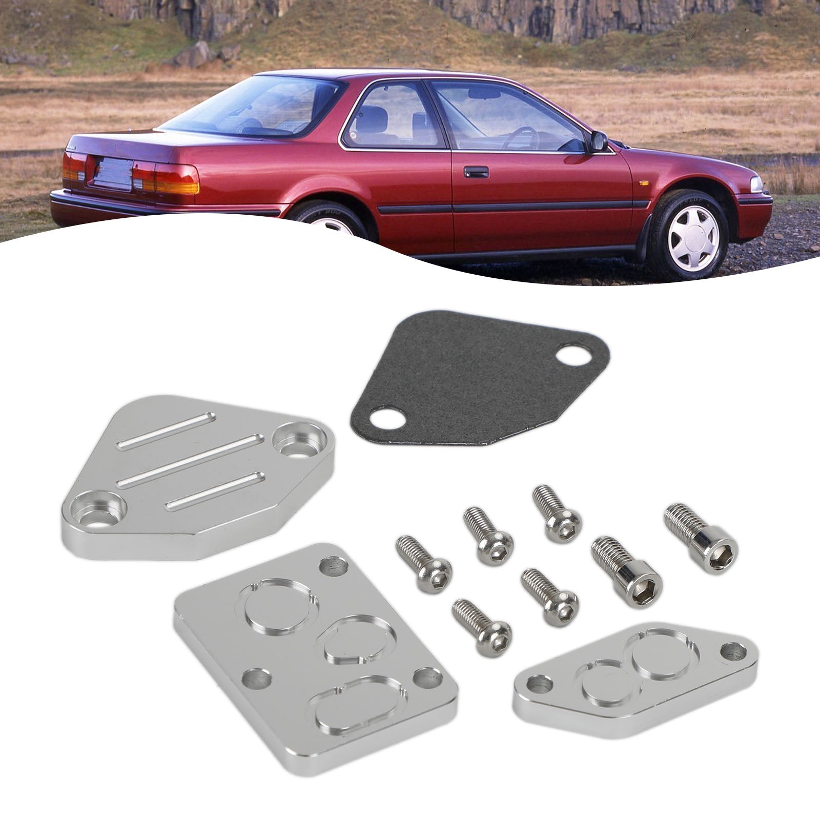 EGR supprimer bloc hors plaque Air Boost pour Honda Accord Prelude VTEC 1990-1997 générique