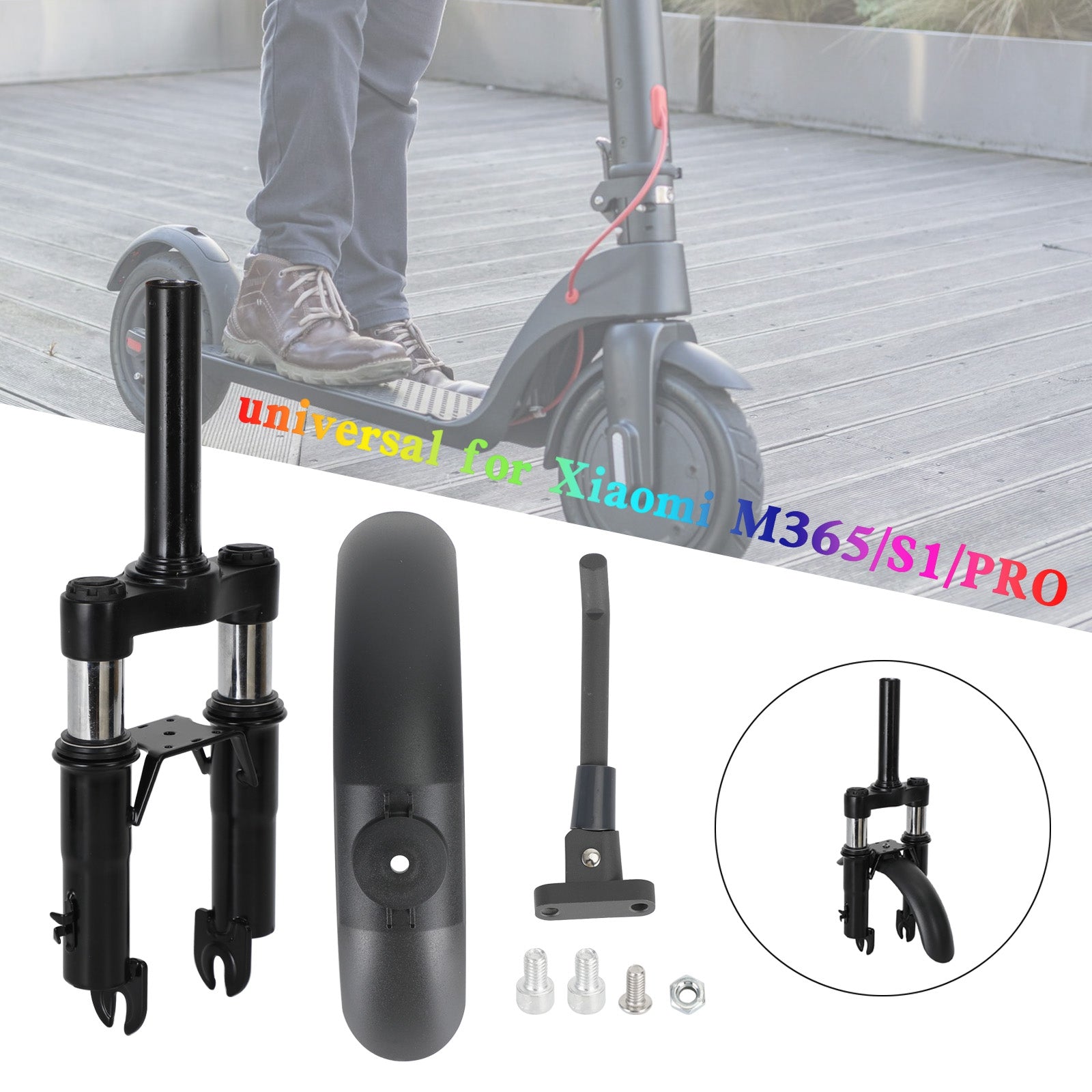 Hydraulic Shock Kit Front Fork Shock Absorber For Xiaomi M365/PRO/1S Scooter