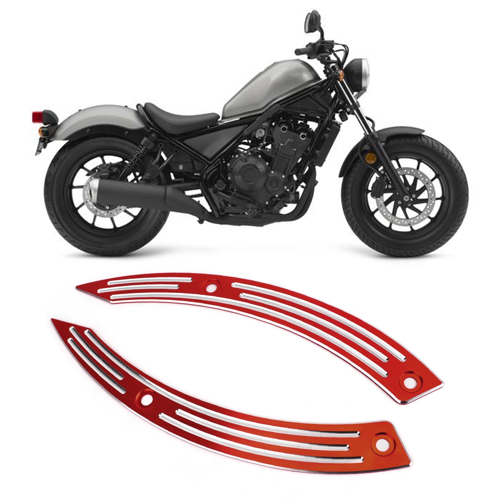 Plaque de garniture de couvercle de garde-boue arrière de moto Honda 2017 – 2019 REBEL CMX500 CMX300