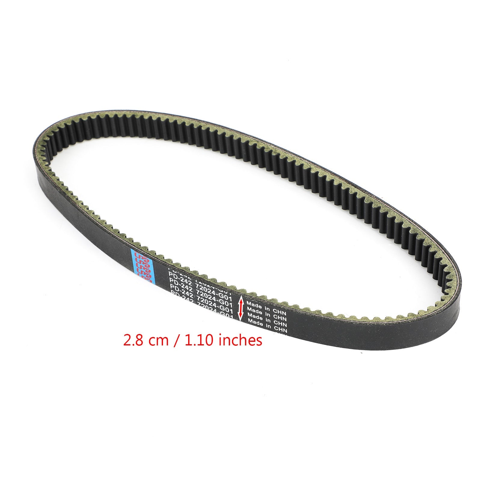 Drive Belt V-belt fit for E-Z-GO Gas 875 Medalist TXT Shuttle 2/4/6/ST 72054G01 Generic