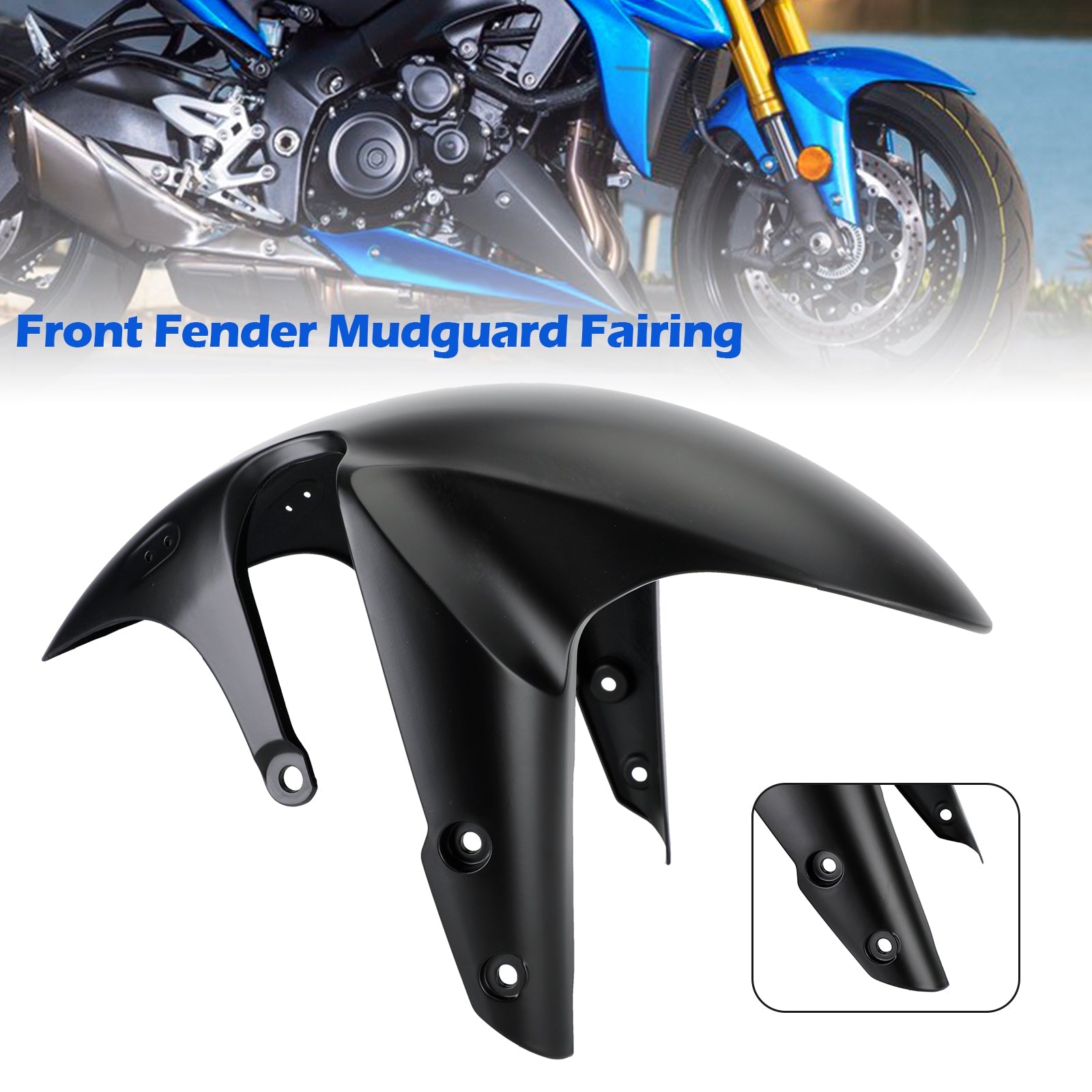 2017-2021Suzuki GSX-S750 Front Fender Mud Guard Hugger Cowling Fairing Generic
