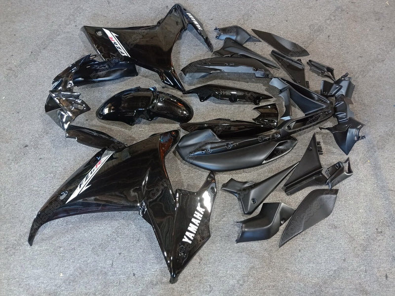 Amotopart 2009-2015 Yamaha FZ6R 
All Black Fairing Kit
