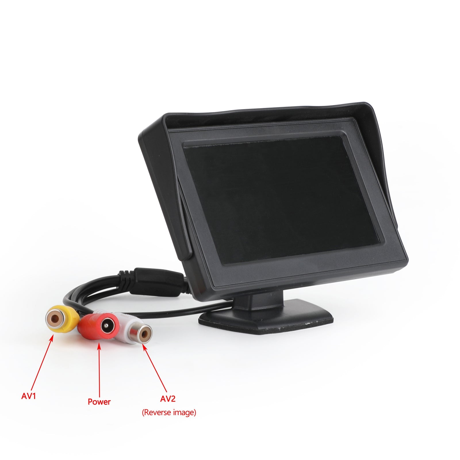 PAL Achteruitrijcamera HD Camera Display Reverse Monitor 4,3 "TFT LCD Automonitor NTSC