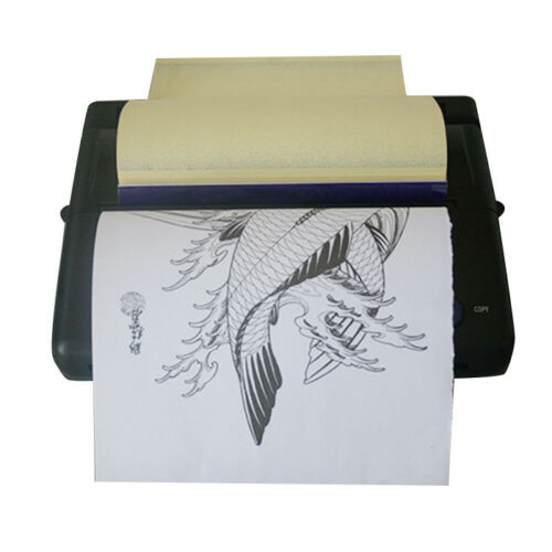 Thermal Tattoo Stencil Paper Maker Transfer Copier Machine Black ABS Material