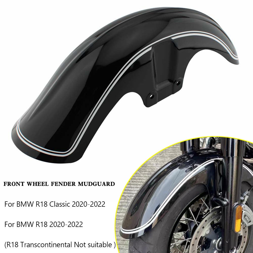 Front Wheel Fender Mudguard Splash Guard For BMW R18 Classic R 18 2020-2022