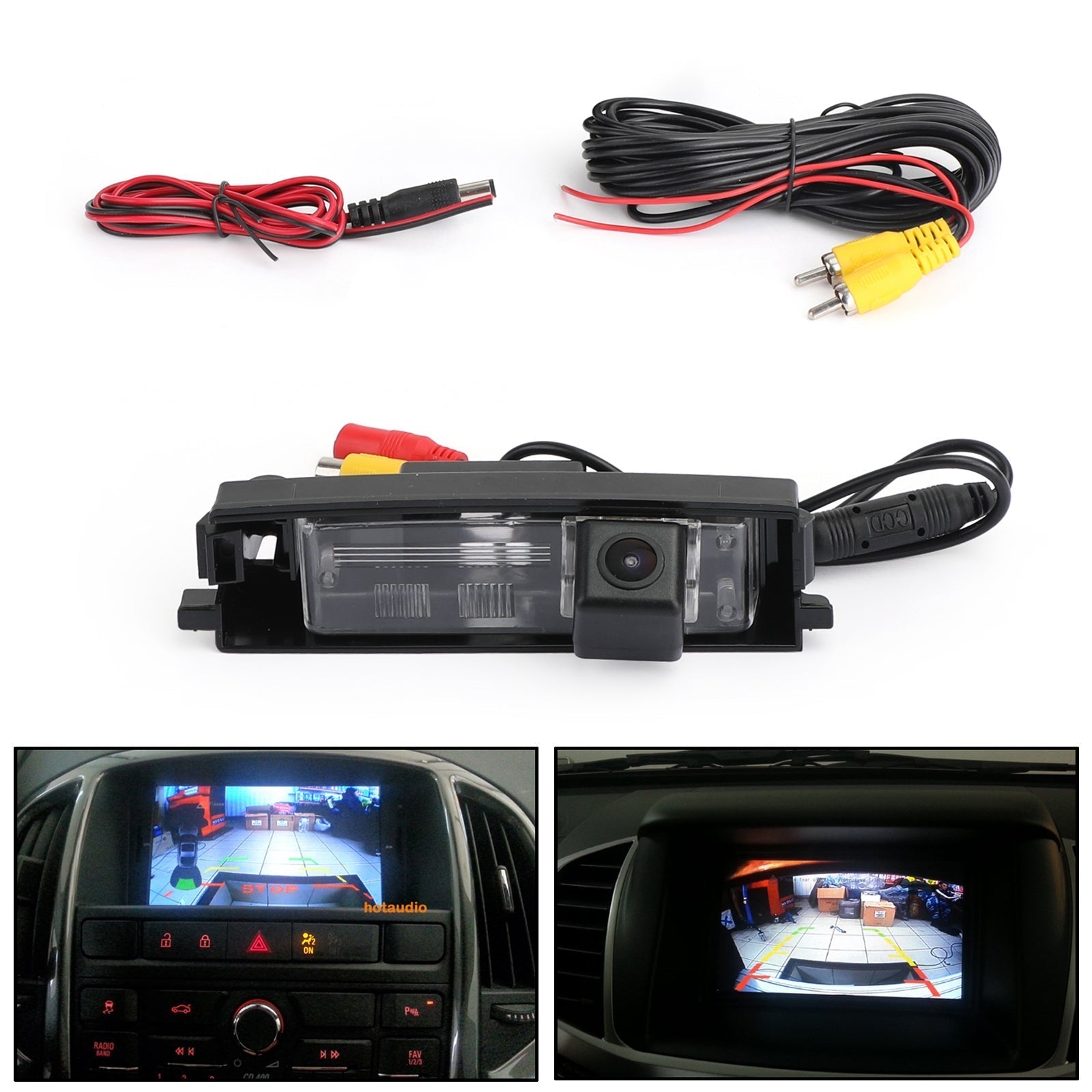 CCD achteruitrijcamera Autokamera View Camera Geschikt voor Toyota RAV4 2009-2012