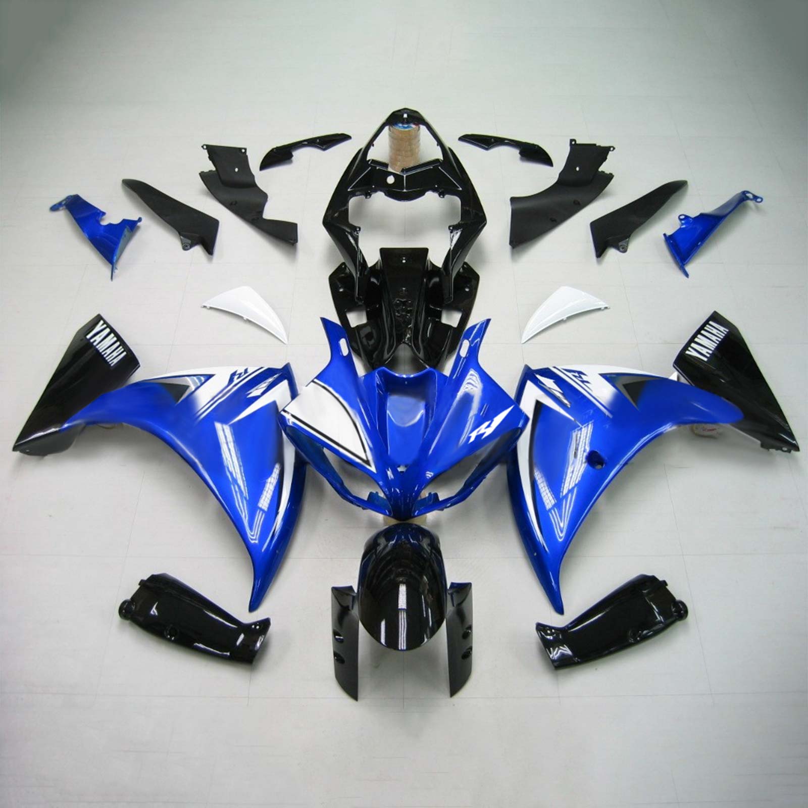 2009-2011 Yamaha YZF 1000 R1 Kit de carénage d'injection carrosserie plastique ABS #119