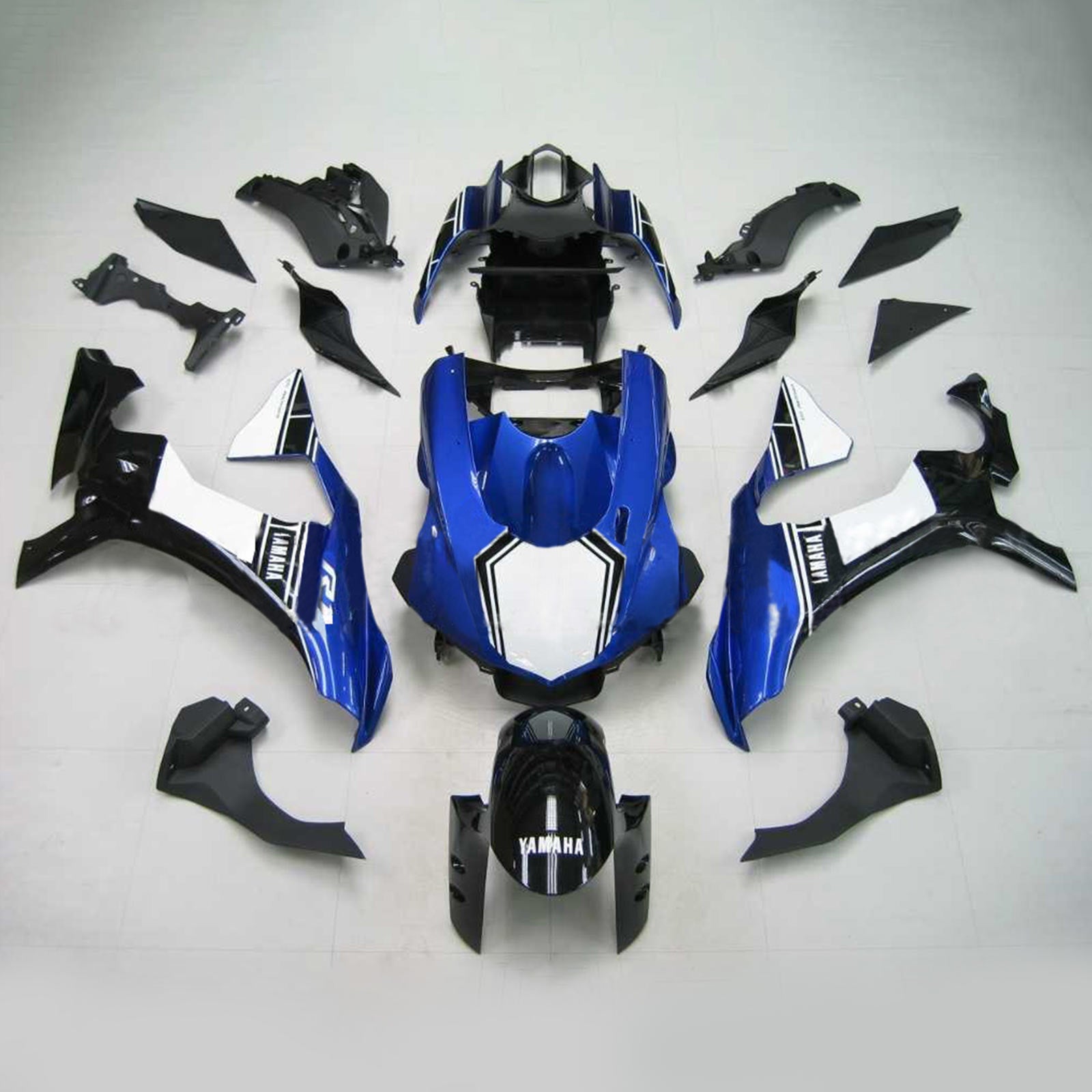 2020-2024 Yamaha YZF R1 Amotopart Kit de carénage d'injection carrosserie plastique ABS #101