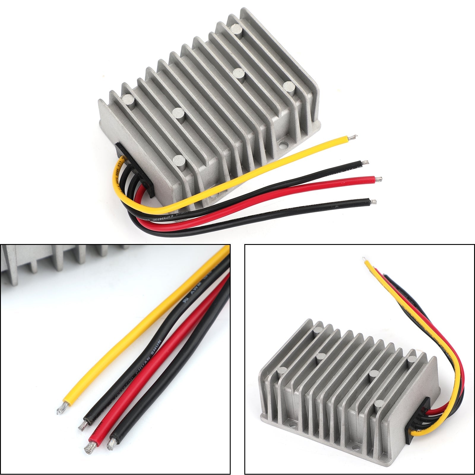 Régulateur de convertisseur de puissance DC/DC étanche, étanche, 8V/40V à 13.8V, 20A, 276W, générique