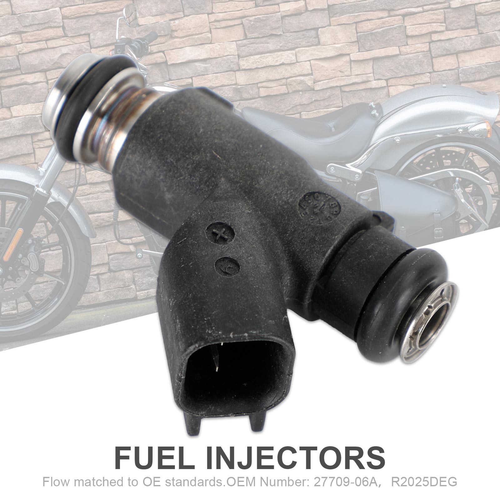 Injecteurs de carburant 27709-06A pour Road King Street Glide R2025DEG générique