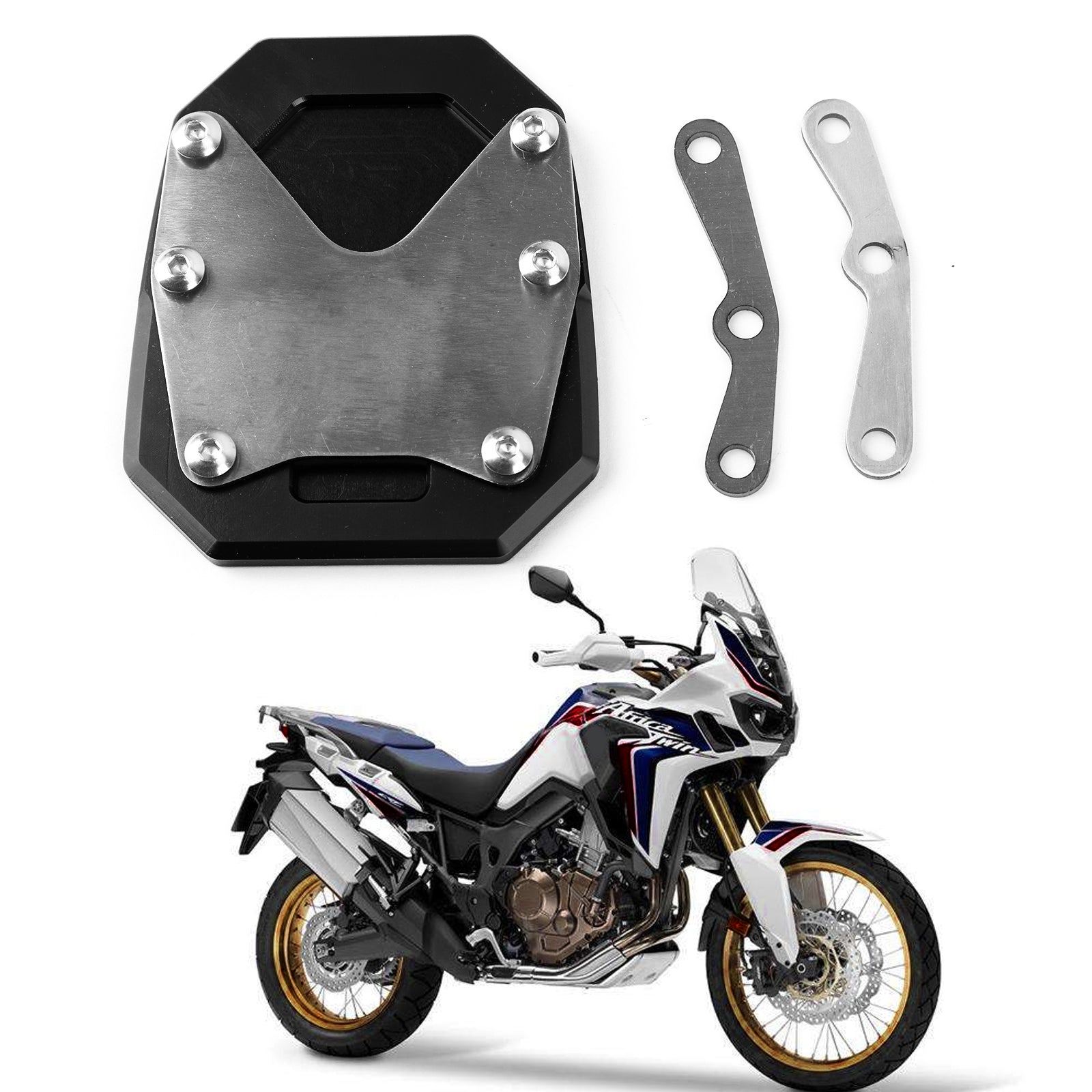 Standaard Zijstandaardplaat Pad geschikt voor HONDA CRF 1100 L AFRICA TWIN/ADV (2020) Generiek