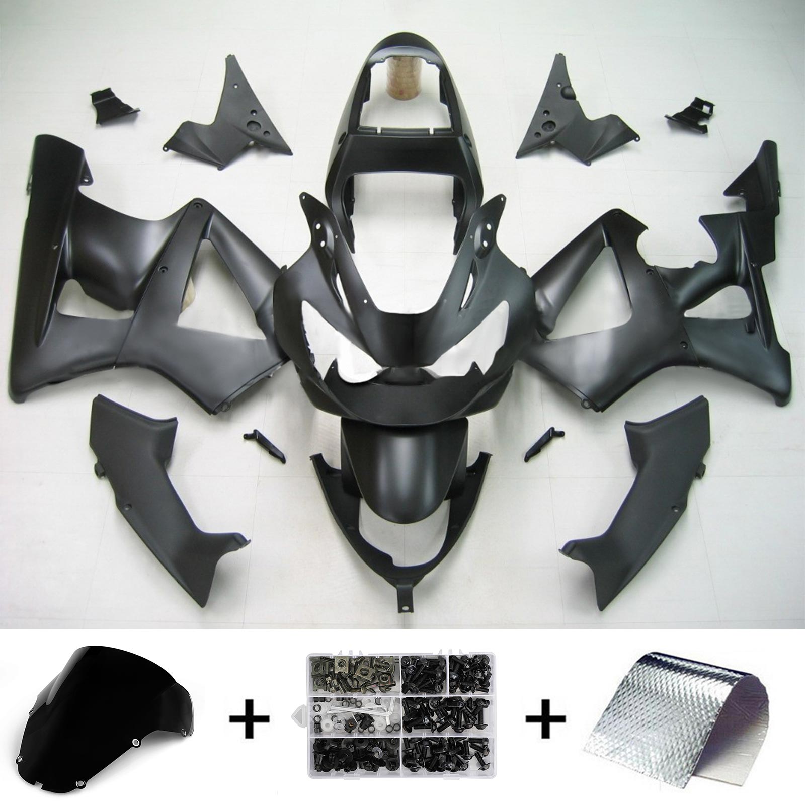 2000-2001 Honda CBR929RR Amotopart Injection Fairing Kit Bodywork Plastic ABS #131