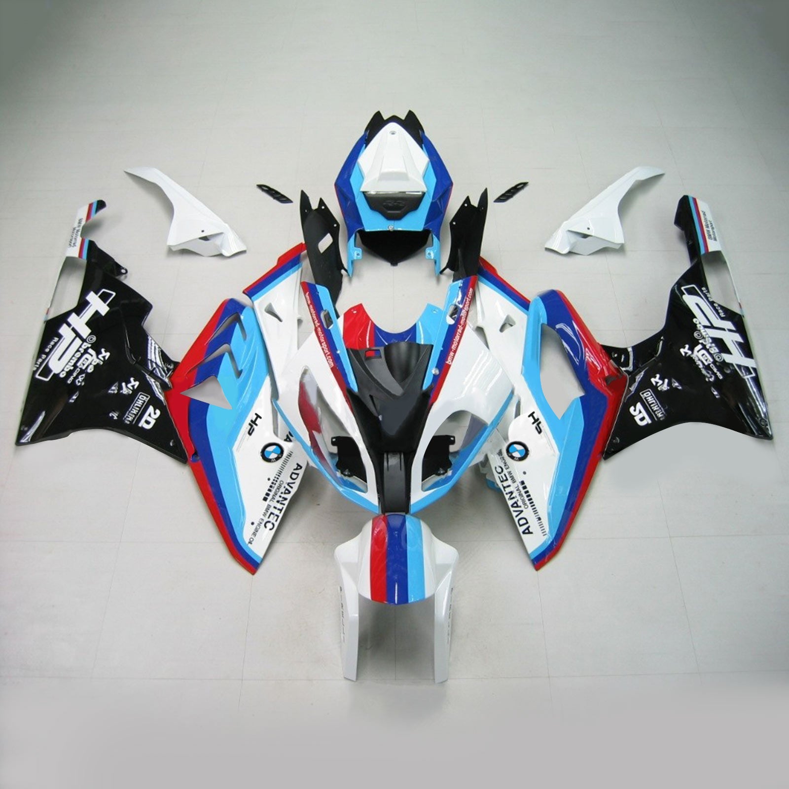 2015-2016 BMW S1000RR Fairing Kit Karosseri Plast ABS Generisk