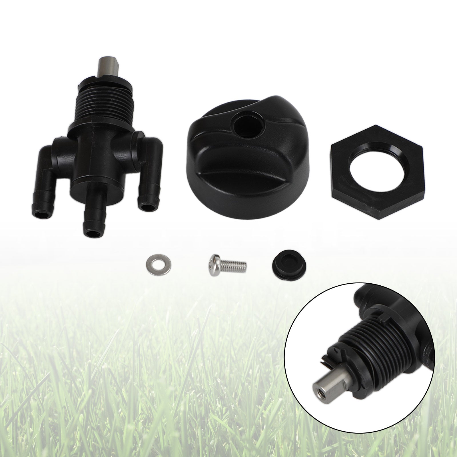 Polaris Xplorer 300 400 400L 7052154 Fuel Shutoff Valve Petcock 3-Way