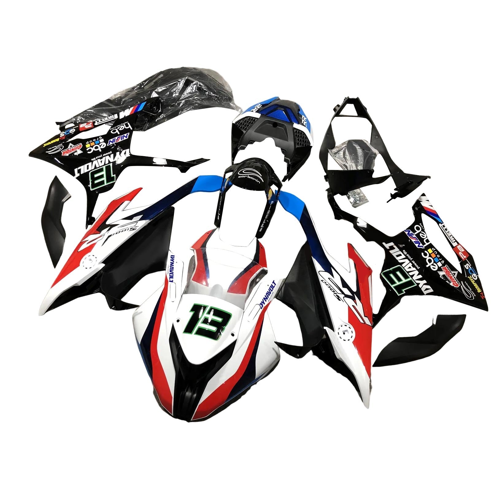 2019-2022 BMW M1000RR S1000RR Fairing Kit Karosseri Plast ABS