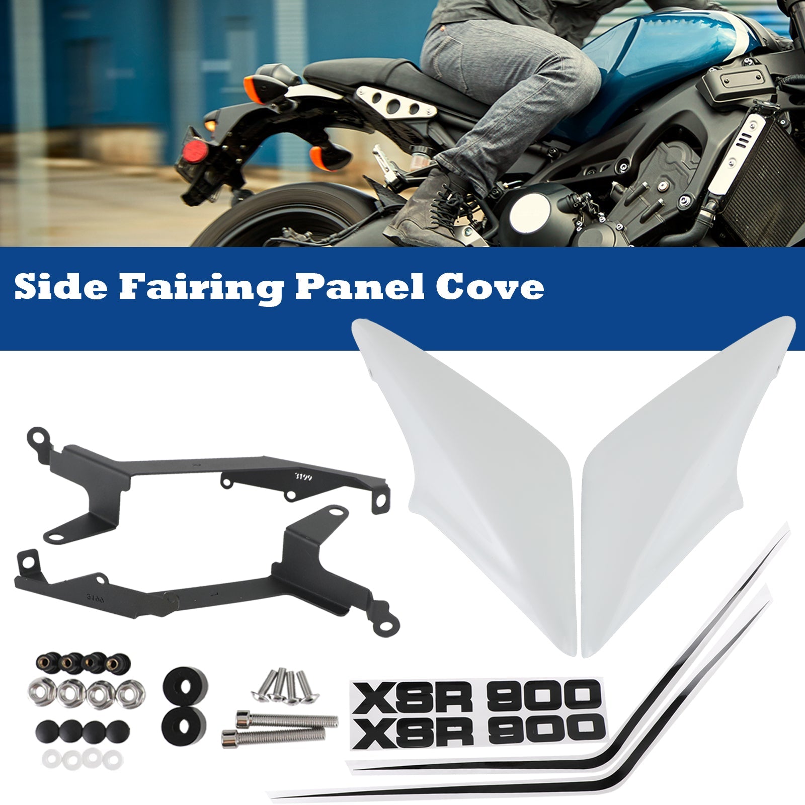 Tail Side Driver Seat Frame Cover Fairing For Yamaha XSR 900 2016-2021 Generic