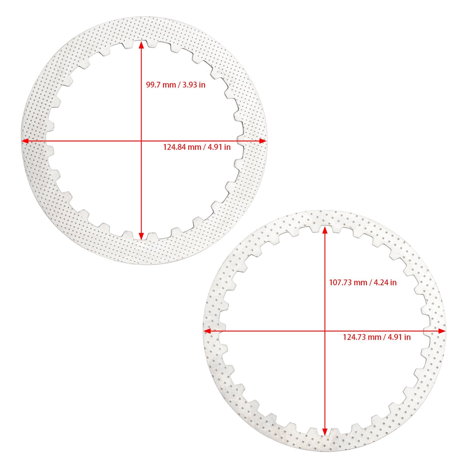 Clutch Friction Plate Kit Set fit for RC250 2015-2018 RC390 2016-22 90232011000