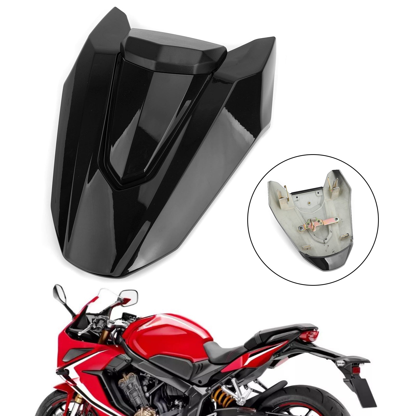 Honda CBR650R 2019-2020 motorfiets achterbank passagierskap kuip