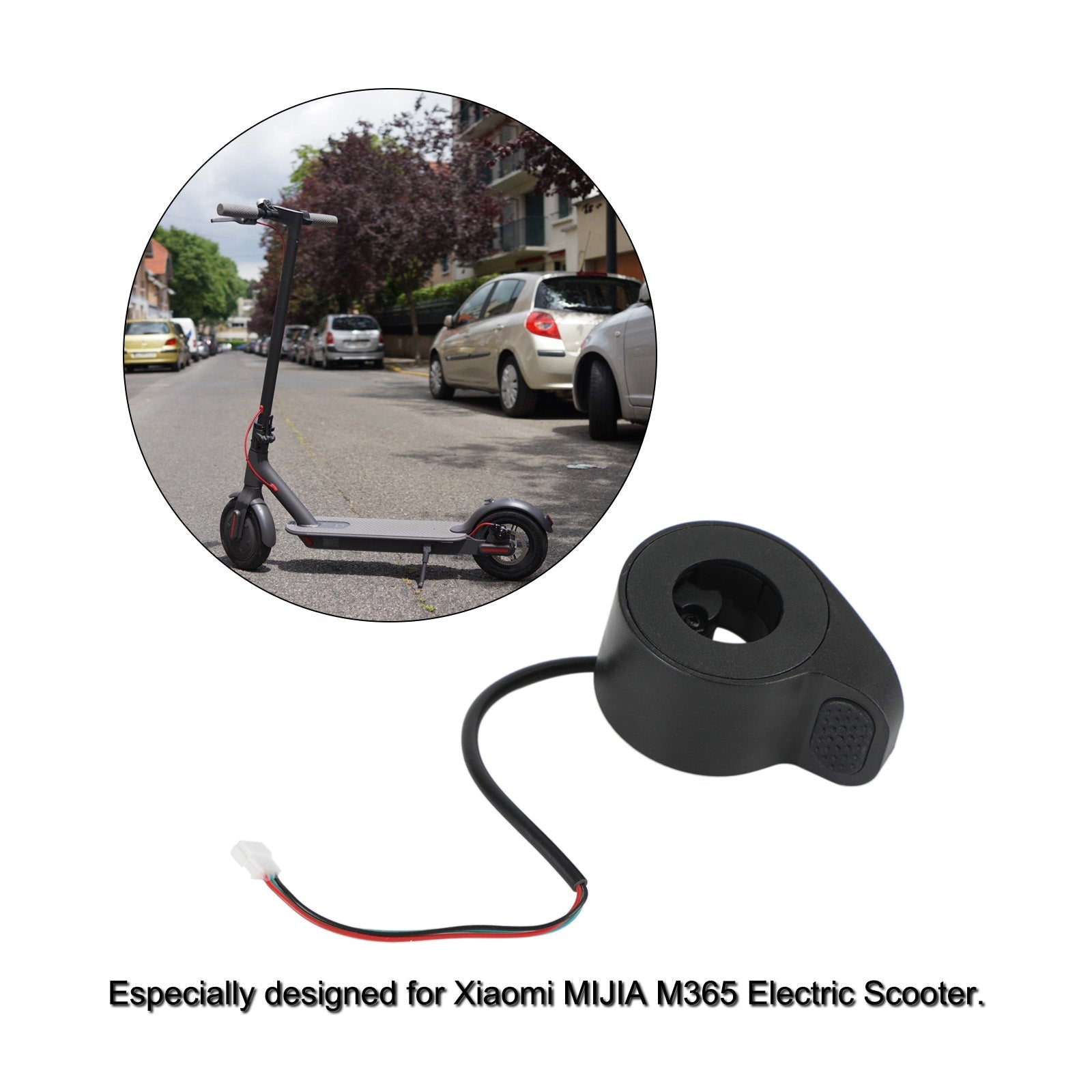 Gaspedaal voor elektrische scooter Gaspedaal Gaspedaal voor Xiaomi M365