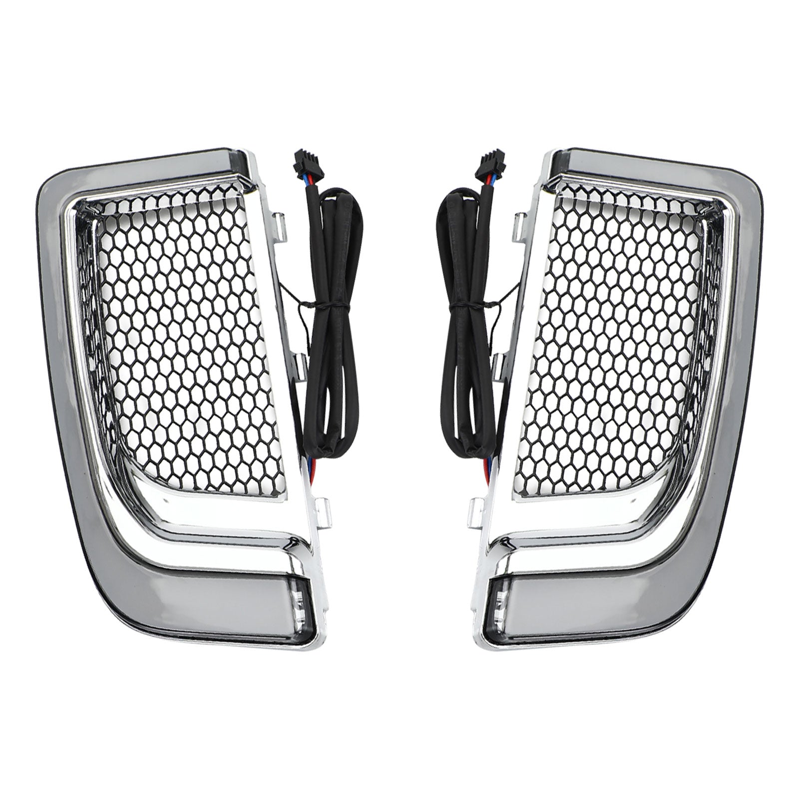 Traceur LED carénage inférieur grilles inférieures lumières pour Electra FLH/T Road Glide noir