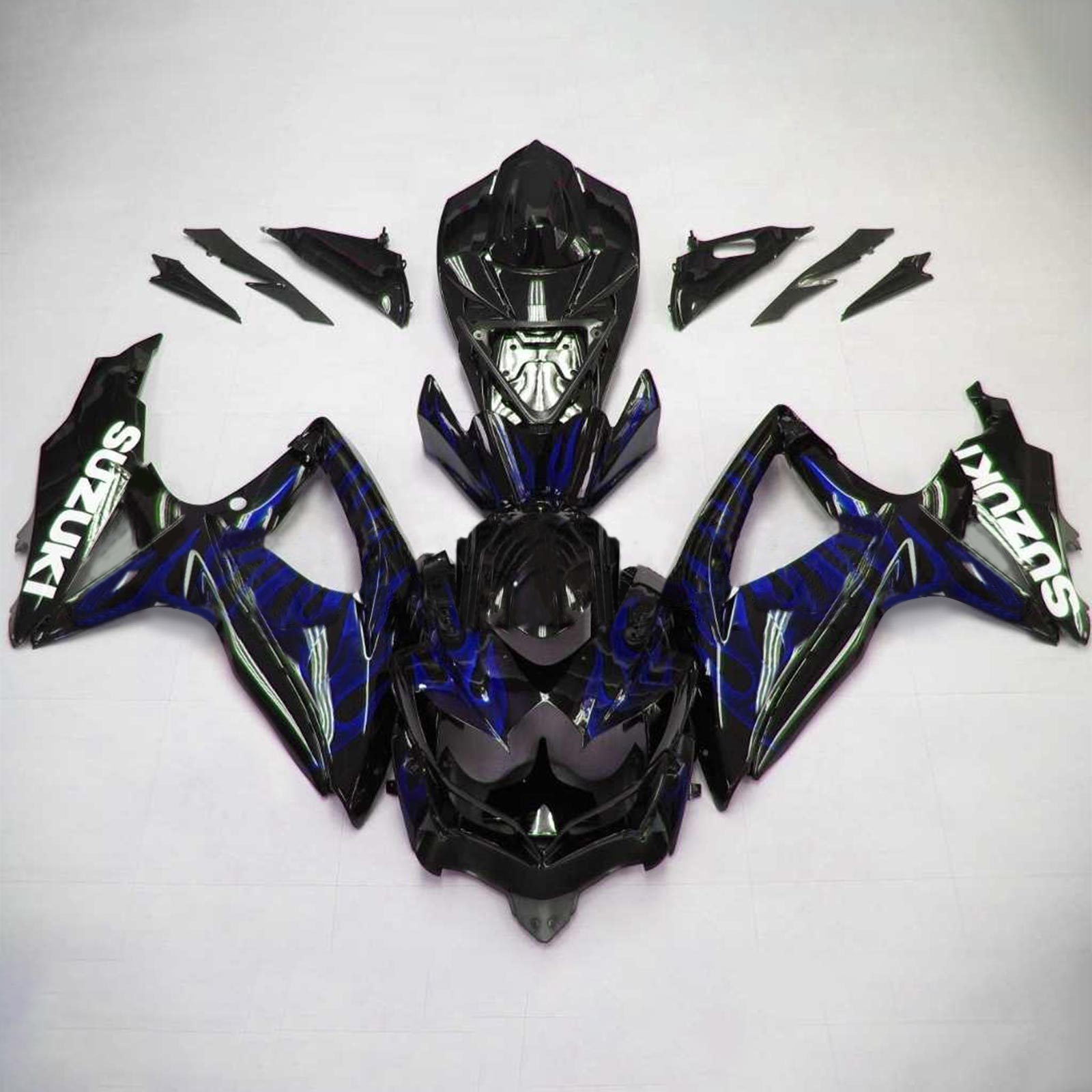 2008-2010 Suzuki GSXR 600/750 K8 Injection Fairing Kit Bodywork Plastic ABS