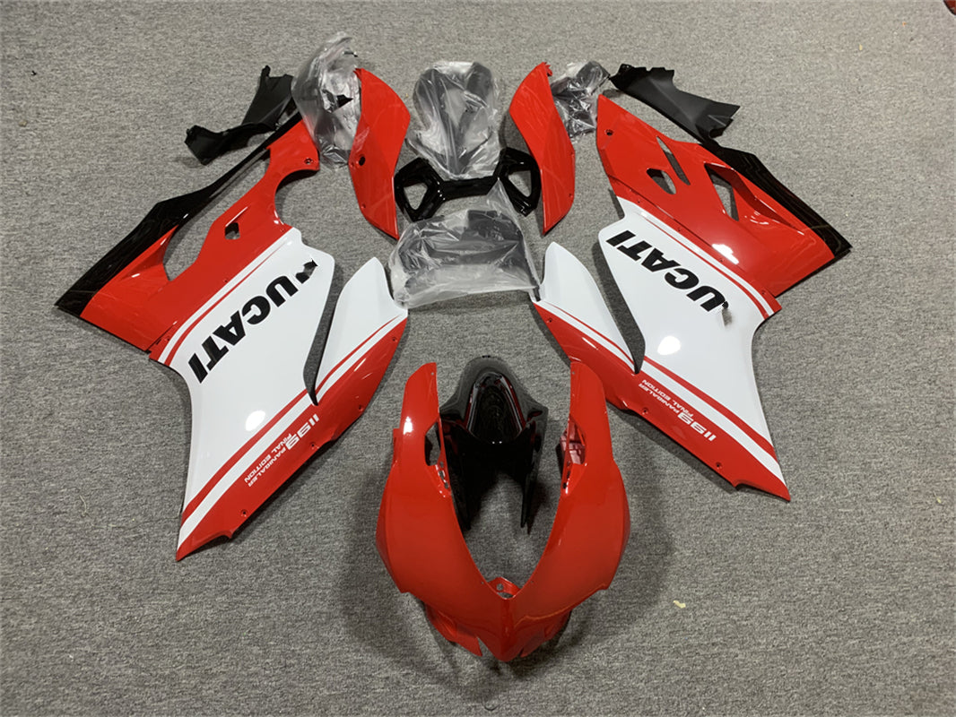 2012-2015 Ducati 1199 899 Injection Fairing Kit Karosseri Plast ABS #123