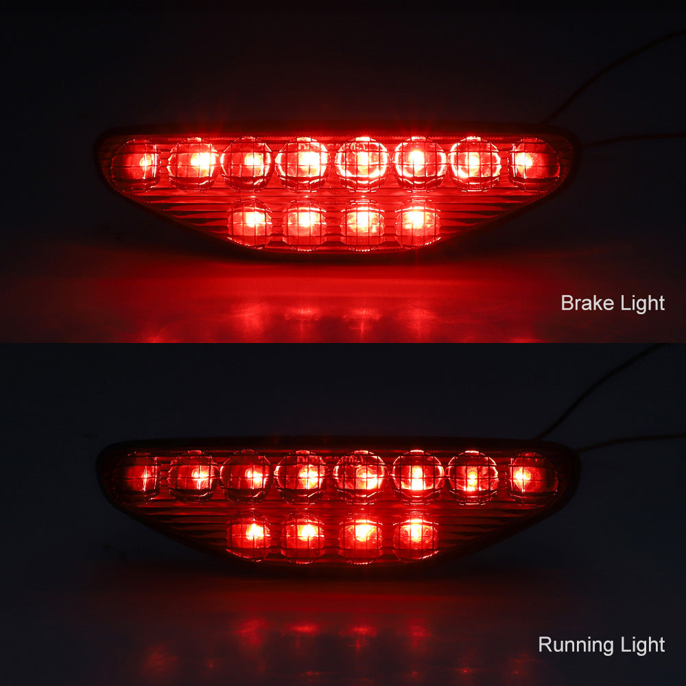 LED Tail Light Rear Brake Taillight For HONDA TRX450R & TRX450ER 2006-2014 Black