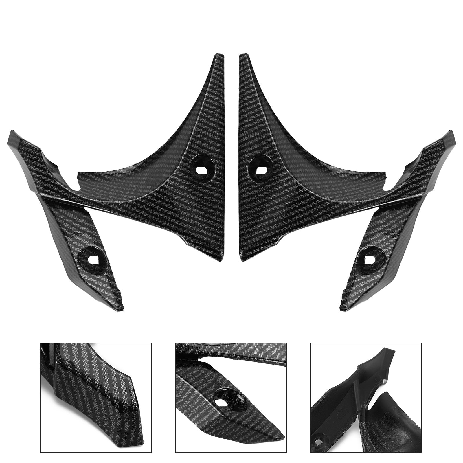 Inner Side Trim Panel Cover Fairing Cowl for Yamaha YZF R1 2004-2006 Carbon Generic