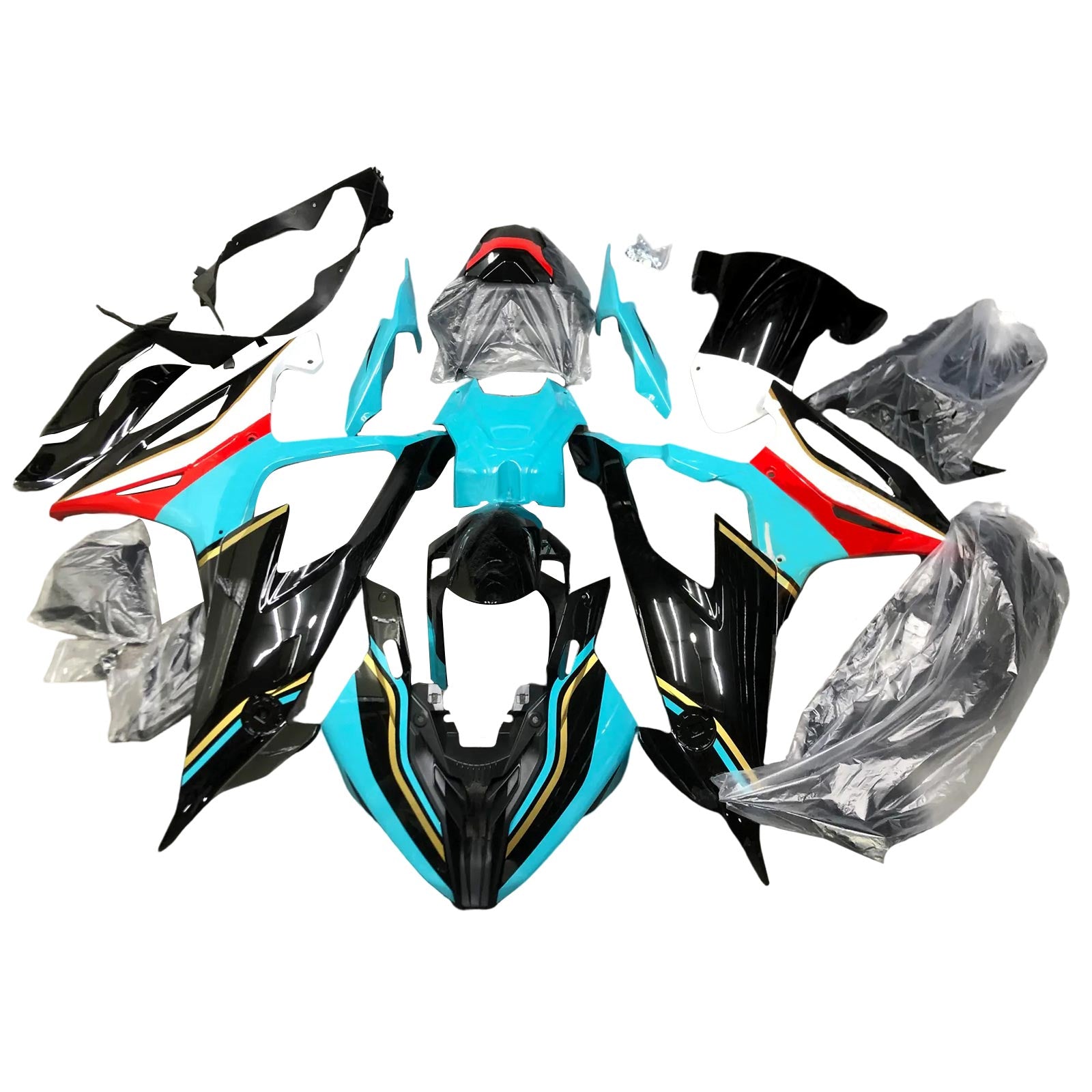 2019-2022 BMW M1000RR S1000RR Fairing Kit Karosseri Plast ABS