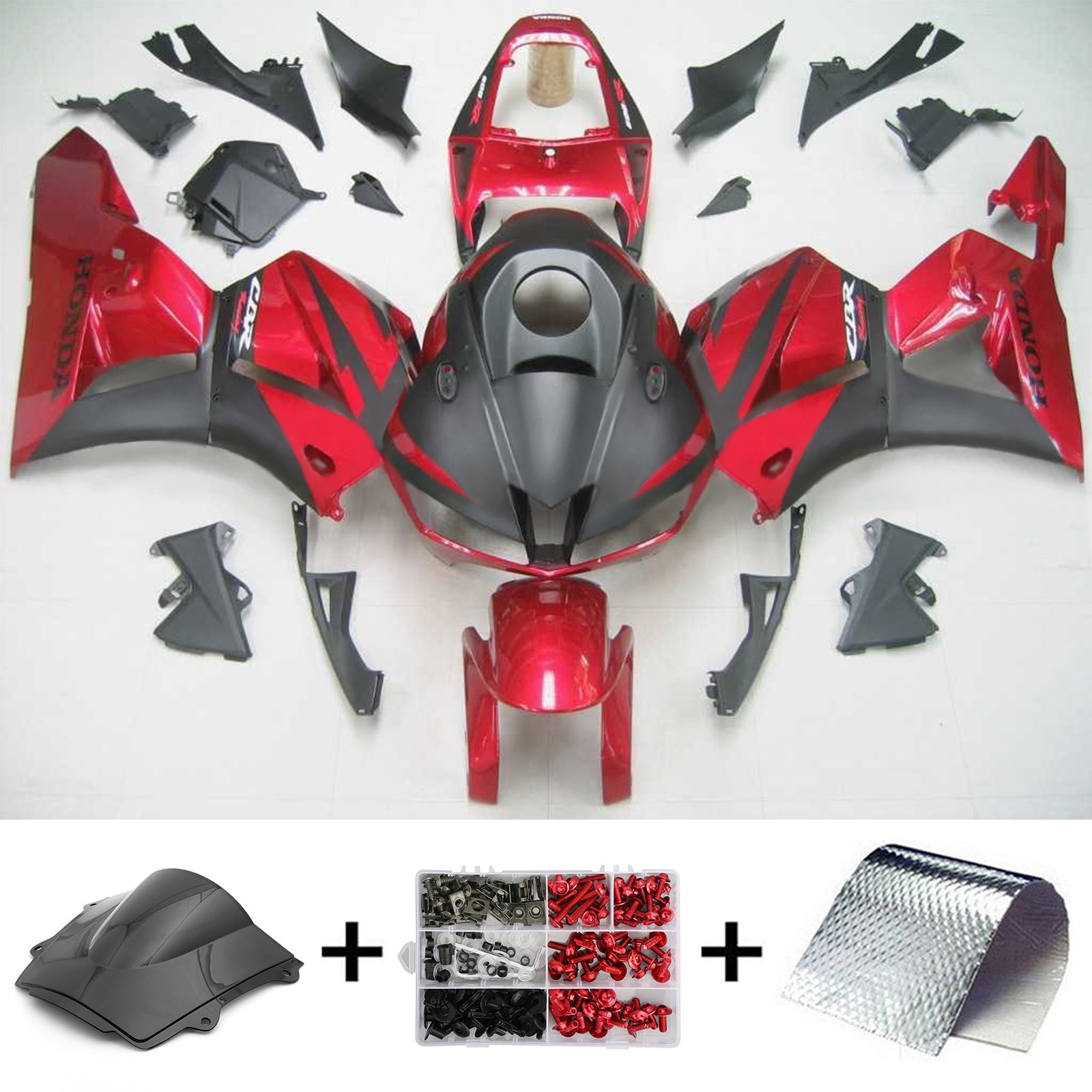 2013-2023 Honda CBR600RR F5 Injectiekuipset Carrosserie Kunststof ABS #101