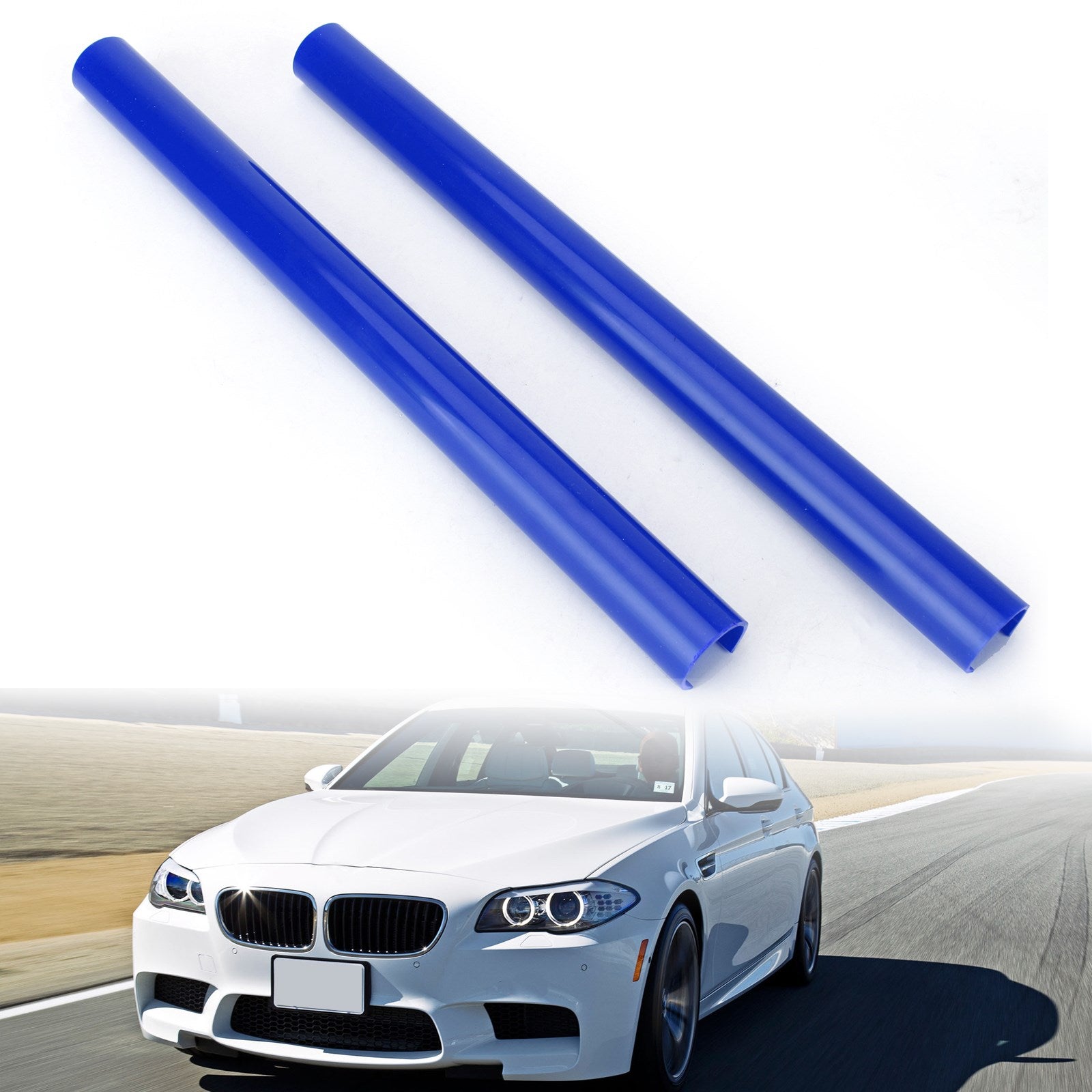 #C Kleur Ondersteuning Grill Bar V Brace Wrap Voor BMW F07 F10 F11 F18 F06 F12 Blauw Generiek