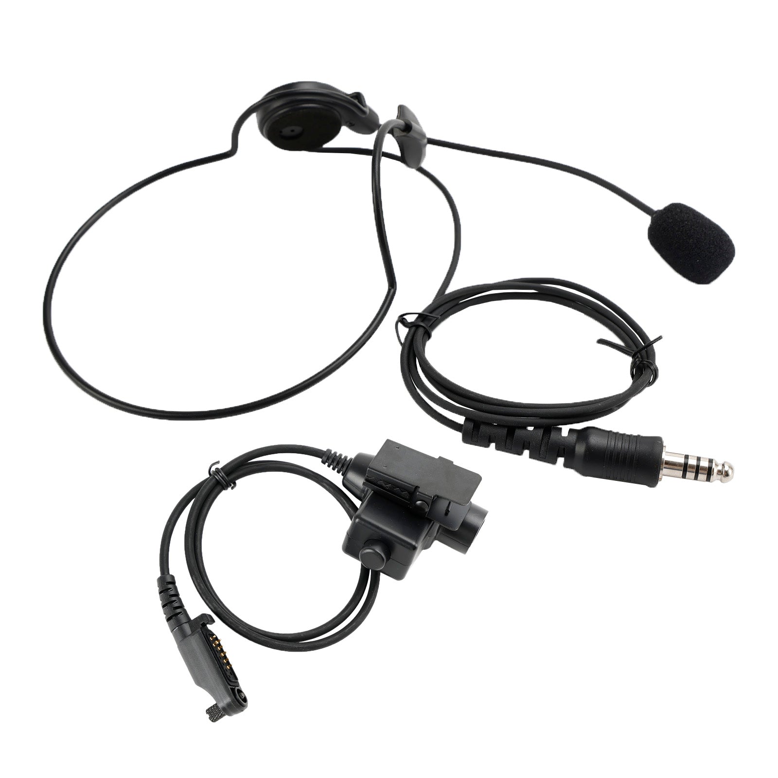 Voor HYT PD680 PD685 X1E X1P 6Pin U94 PTT 7.1-C7 Achter Mount Plug Tactische Headset