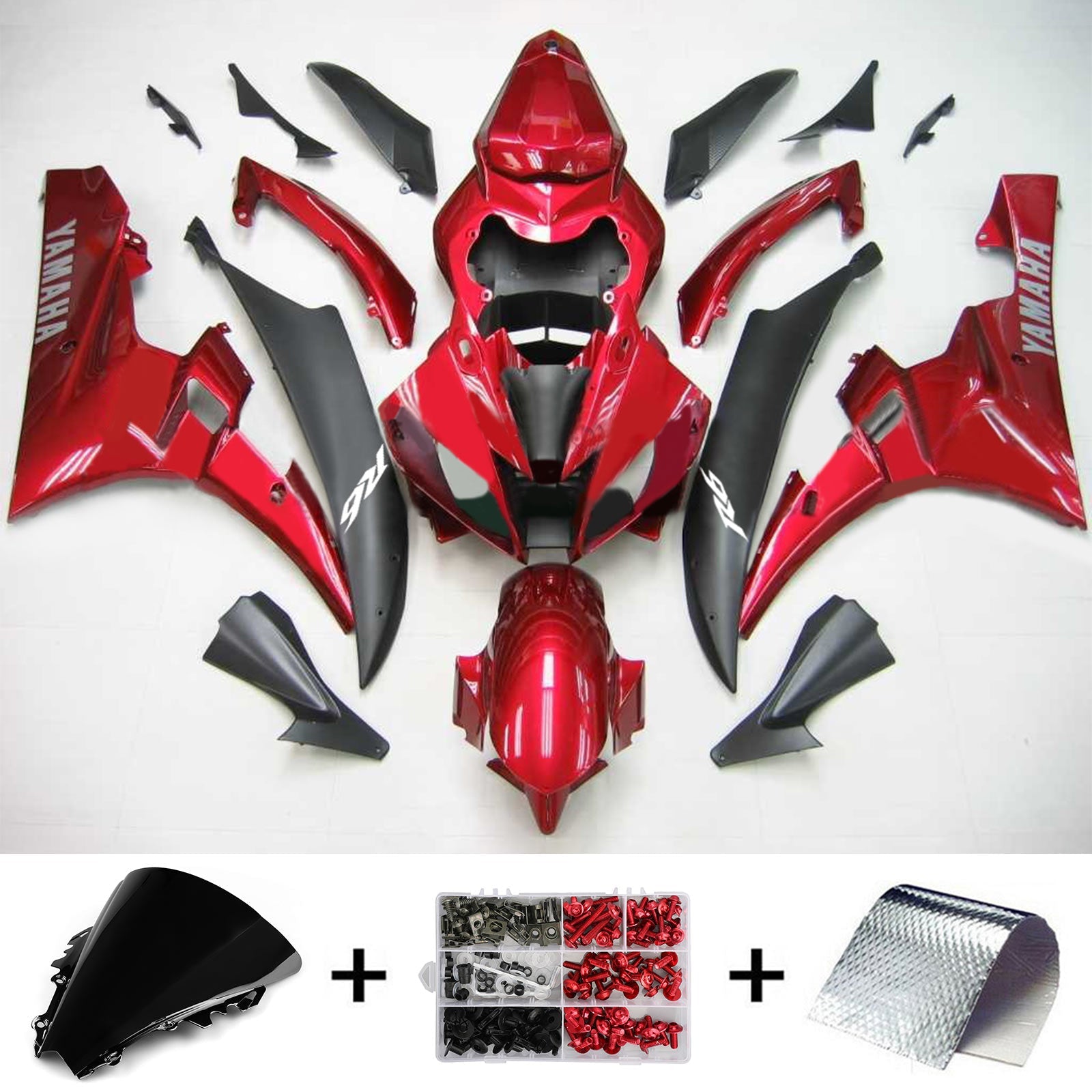Kit de carenado Yamaha YZF 600 R6 2006-2007 genérico