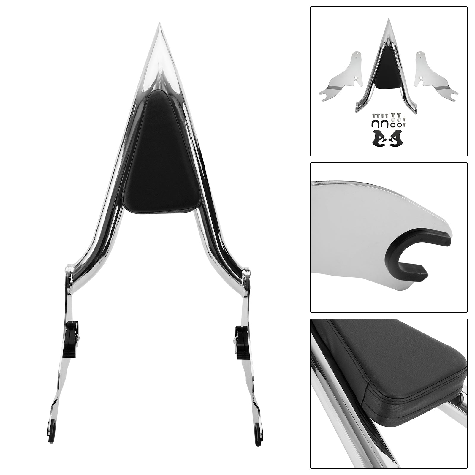 2009-2022 CVO Road Glide Street Road King dossier Sissy Bar