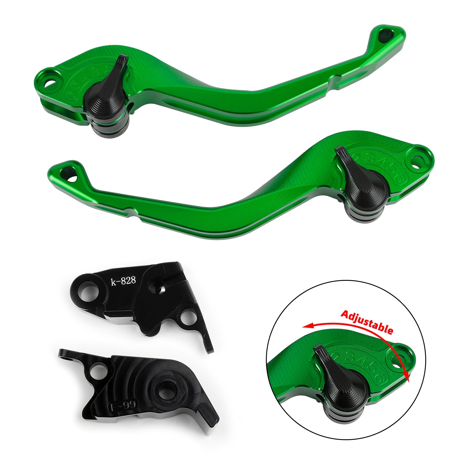 Kawasaki ZX10R/RR/KRT 2016-2017 CNC Short Clutch Brake Lever