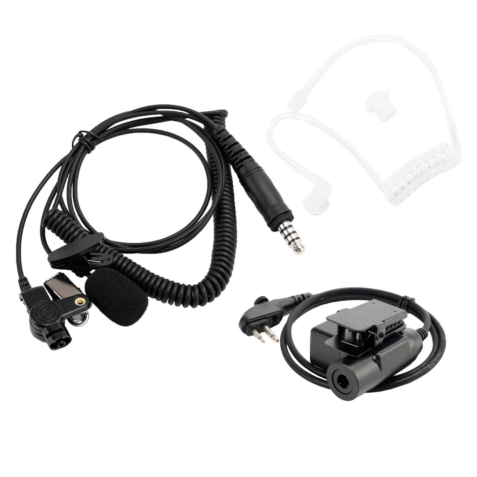 7.1-A3 transparante luchtbuis-headset met microfoon voor Hytera HYT TC-508 TC-510 TC-518