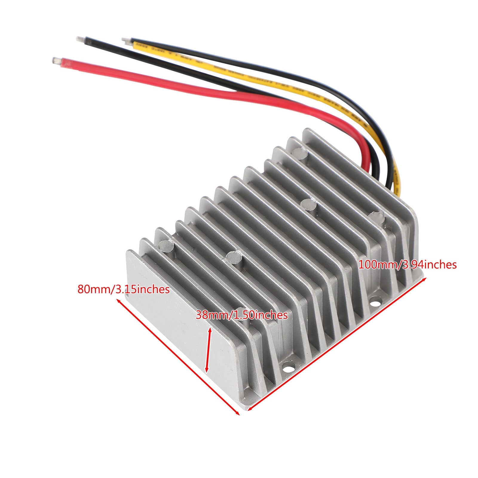 10A 480W Waterdichte DC/DC-converter Voedingsregelaar 24V Stap omhoog naar 48V