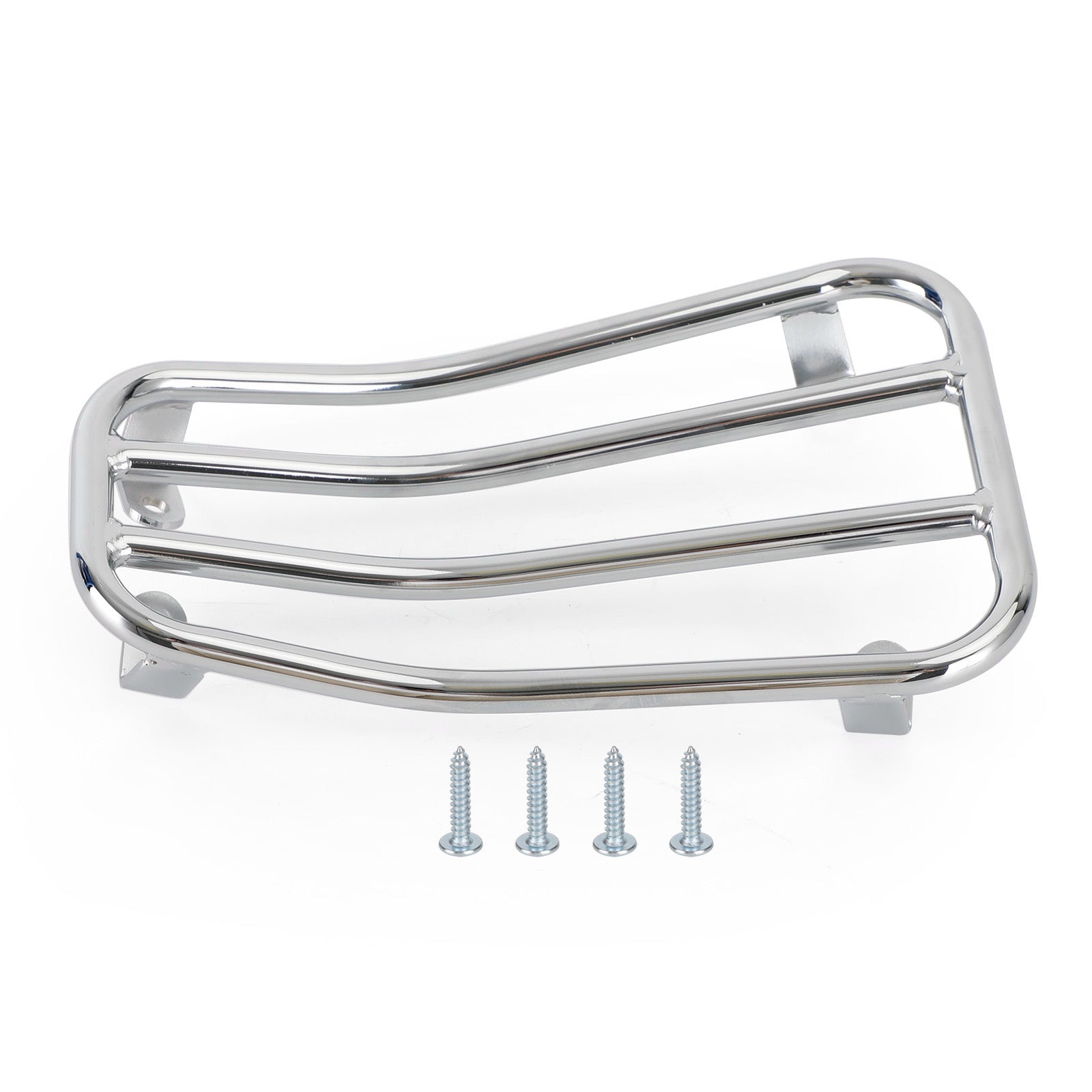 CHROME VLOERPLANK BAGAGEDRAGERSSTEUNREK VOOR VESPA PRIMAVERA SPRINT 125 150 Generiek